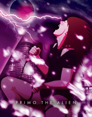 Primo the Alien - Synthwave Art - Patrick King Art