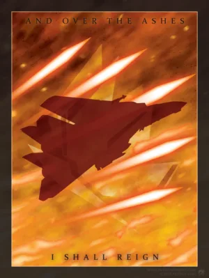 Project Wingman - And Over The Ashes I Shall Reign - Ace Combat Art - Patrick King Art