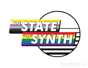 The State of Synth Podcast Logo - Pride Variant The State of Synth Podcast Logo - Pride Variant - Logo Design - Patrick King Art