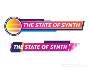 The State of Synth Podcast Logo - Unused Concepts The State of Synth Podcast Logo - Unused Concepts - Logo Design - Patrick King Art