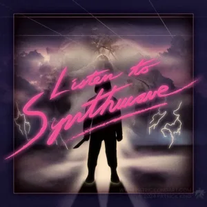 Listen to Synthwave - The Midnight - Horror Show - Synthwave Art - Patrick King Art