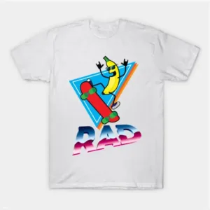Rad Banana Shirt - T-Shirt Designs - Patrick King Art