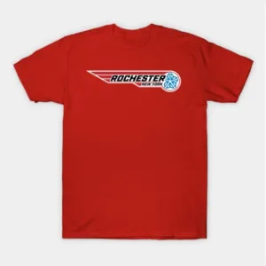 Rochester Red Wings-Inspired Logo T-Shirt - T-Shirts - Patrick King Art