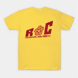 Block Rochester Logo T-Shirt - T-Shirts - Patrick King Art
