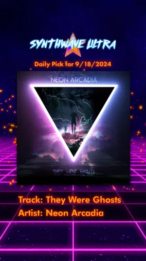 SYNTHWAVE ULTRA Daily Pick Instagram Story Graphic SYNTHWAVE ULTRA Daily Pick Instagram Story Graphic - Graphic Design - Patrick King Art