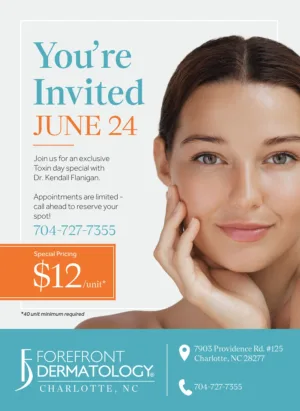 Forefront Dermatology - Promotion Flyer Forefront Dermatology - Promotion Flyer - Patrick King Art