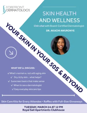 Forefront Dermatology - Event Flyer Forefront Dermatology - Event Flyer - Patrick King Art